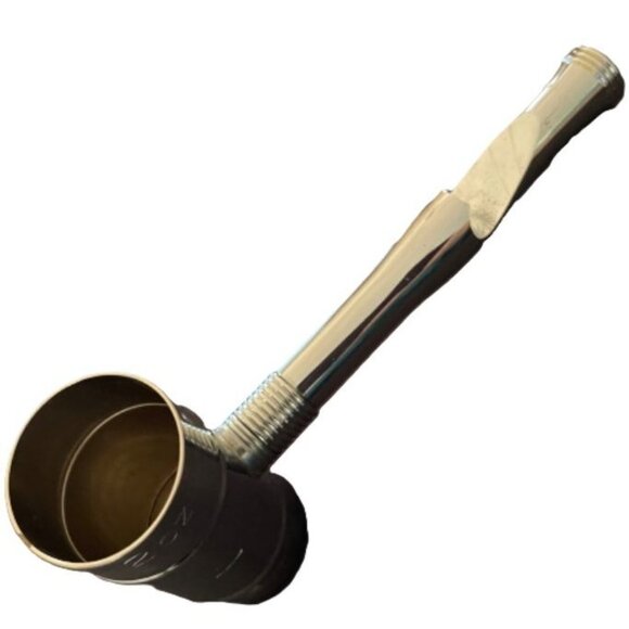 Vintage Bar Tool Ice Hammer Jigger Bottle Opener Shot Measure Chrome Plated 6" - Picture 2 of 12